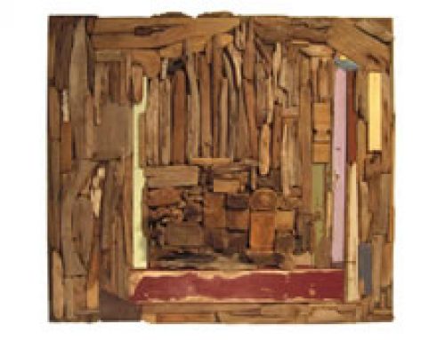“Three States” Driftwood Triptych 2009